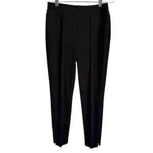joseph ribkoff pants women's size 8 riding pants black zip ankle zips